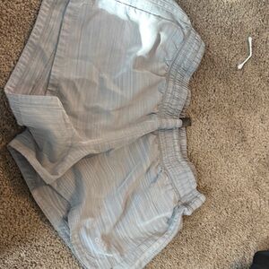 adidas Light Gray Athletic Shorts